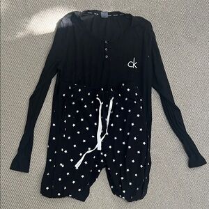 Calvin Klein Black and White Star Sleepwear